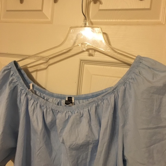 True Fit 3X Tie Up Short Sleeve Embroidered Rose -Doll For A Day - Picture 4 of 6